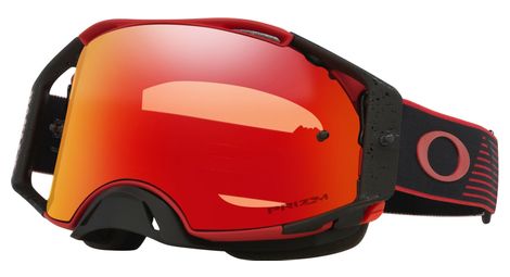 Masque oakley airbrake mx red motion / prizm mx torch iridium / ref : oo7046-g8