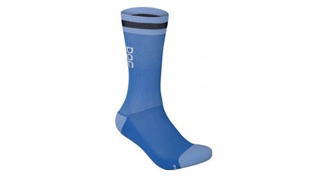 Chaussettes poc essential mid length bleu