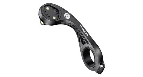 Support déporté xl bras allongé optimisé pour garmin 1030/1040/1050 - wahoo - bryton + fixation éclairage ou gopro