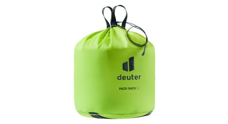 Bolsa de almacenamiento deuter pack sack 3 verde