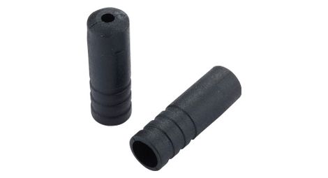 Jagwire Umwerferhüllen-Endkappen 4mm Schwarz (x100 Stück)