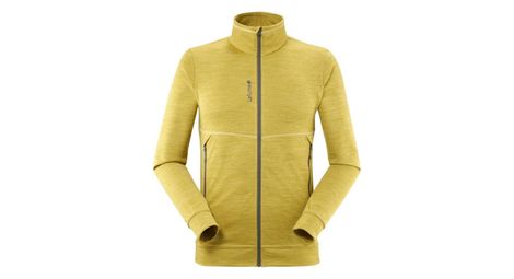 Polaire lafuma skim shd zip jaune