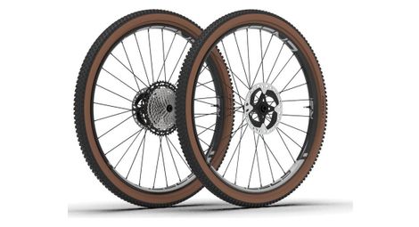 Paire de roues legend wheels 29 marathon rs4 - 15x110 - 12x148mm - dt 240 exp boost - disc centerlock - sram xd