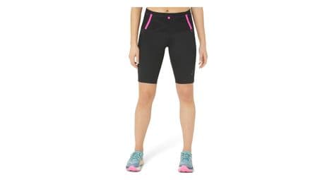Asics fujitrail run shorts schwarz rosa damen xs
