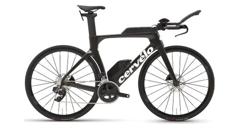 Cervélo P-Series Triathlon-Rad mit Sram Rival AXS 12V, 700 mm, schwarz
