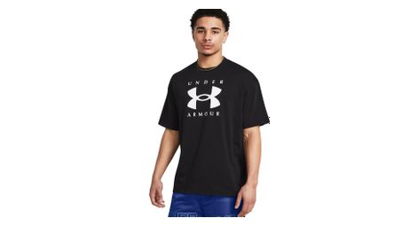 Camiseta de manga corta under armour heavyweight black para hombre