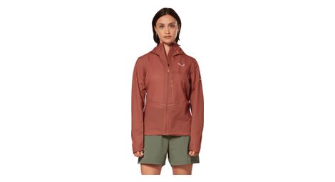 Salewa Pedroc 2 Powertex 2.5L Regenjacke für Damen, rot