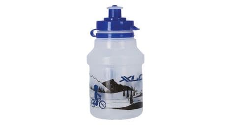 Xlc wb-k07 bidon enfant 350 ml bleu/transparent