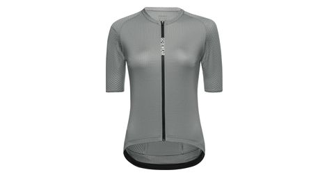 Maillot de manga corta Gore Wear Spinshift gris para mujer