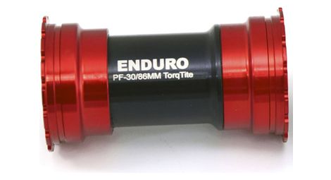 Boîtier de pédalier enduro bearings torqtite bb a/c ss-bb386 evo-red