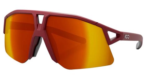 Lunettes de sport koo hype dark red matt