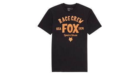 Fox Slogan Premium Korte Mouw T-shirt Zwart