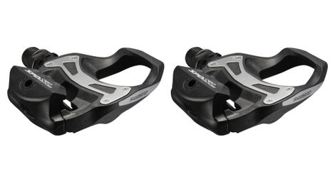 Pedales de carretera shimano r550 spd-sl negro