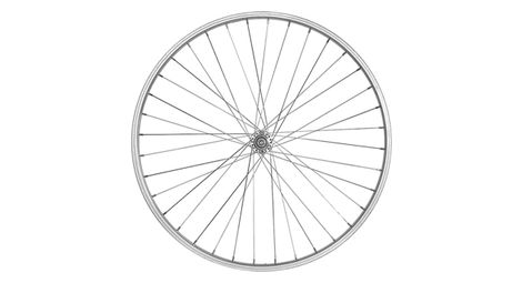 Roue vtt 26 av blocage jante argent mach1 m110 evo moy miche magnum v brake 36t