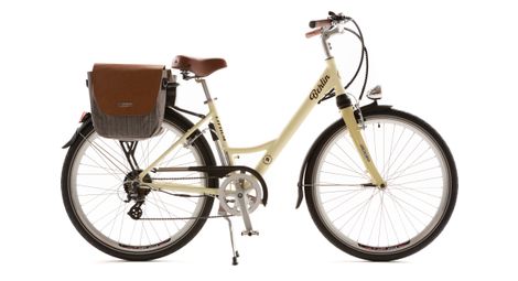 Velo electrique berlin classic batterie 14ah creme