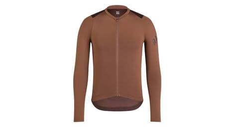 Maillot manches longues rapha pro team lightweight marron