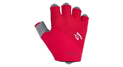 Gants courts spiuk anatomic rouge