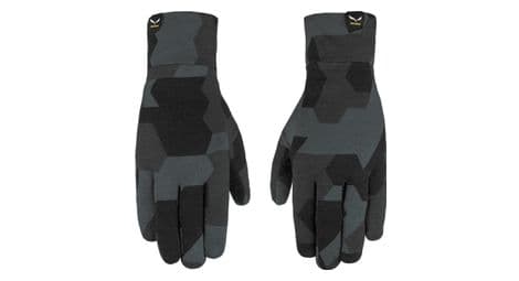 Salewa cristallo liner camo guantes interiores largos unisex