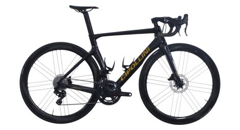 Bicicletta da strada cipollini nk1k db campagnolo super record eps 12v 700 mm carbonio / nero/oro 2021 - prodotto ricondizionato