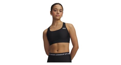 Brassière Under Armour HeatGear Maintien Modéré Noir Femme