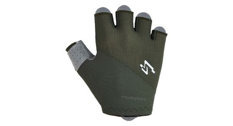 Guantes cortos spiuk anatomic verde