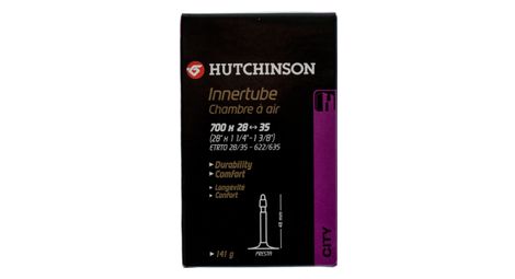 Hutchinson chambre a air standard 700 x 28 35mm presta 48mm