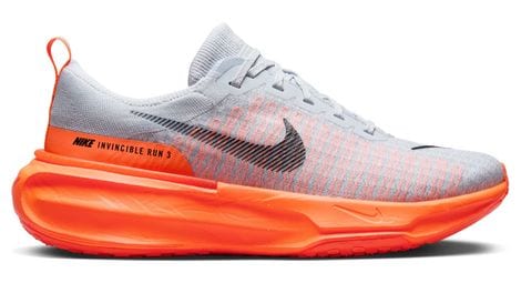 Chaussures running nike invincible 3 gris/orange homme