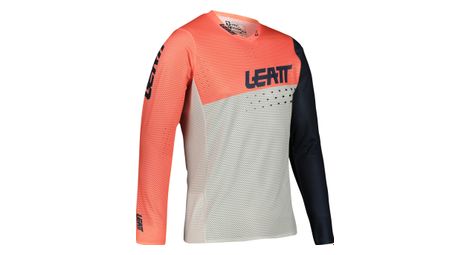 Maillot manches longues enfant vtt gravity 4.0 jr corail