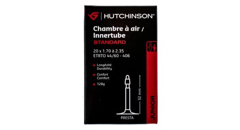 Hutchinson chambre a air standard 20 x 1 70 a 2 35 presta 32mm