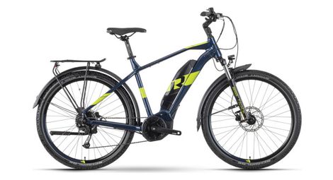 Vtc électrique raymon crossray e 3.0 shimano alivio/altus 9v 27.5 500 wh bleu 2022