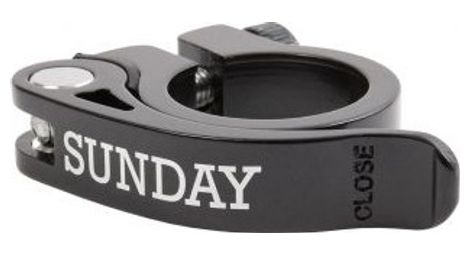 Collier de selle sunday quick release black