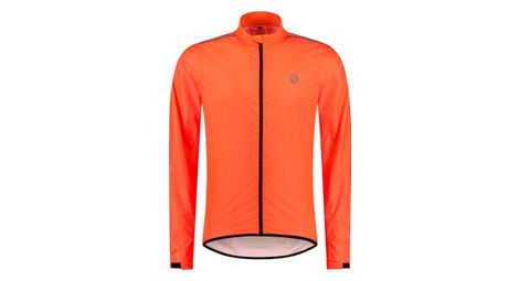 Veste Velo Pluie Vent Rogelli Core - Homme - Orange