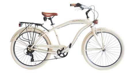 V��lo de ville via veneto vv790m cruiser cadre aluminium, 6 vitesses, roues 26×2.125