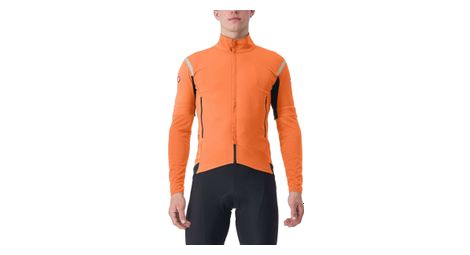 Veste manches longues castelli perfetto ros 2 orange