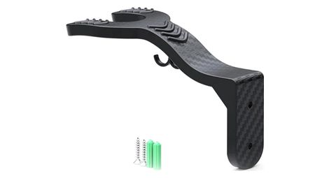 Support mural pour casque de vélo – crochet abs haute résistance avec rangement clés