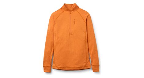 Polaire rab nexus 1/2 zip orange femme