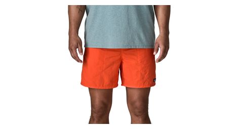Short Patagonia Baggies 5 In. Orange Homme