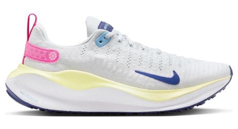 Nike reactx infinity run 4 white blue pink women's running shoes
