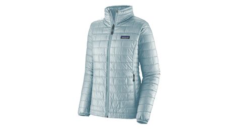 Patagonia nano puff chaqueta de plumón para mujer azul claro