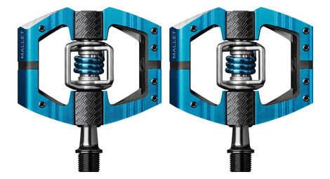 CRANKBROTHERS Paire de Pédales MALLET ENDURO Bleu