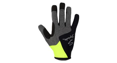 Gants longs spiuk xp gravel gris noir jaune hv