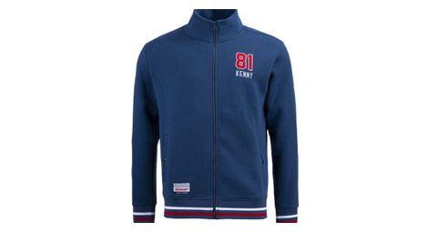 Sweat zippe kenny academy bleu marine