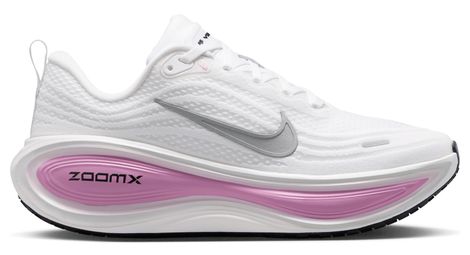 Zapatillas de running Nike Vomero Plus blancas/rosa para mujer