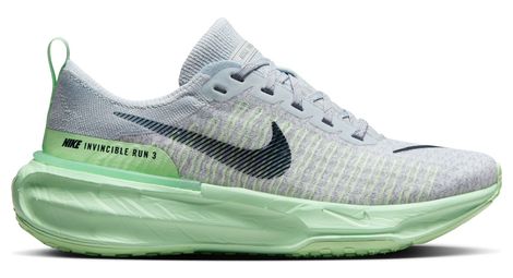 nike invincible 3 laufschuhe grau grun damen