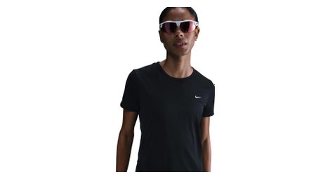 Maillot de manga corta para mujer nike dri-fit tempo negro