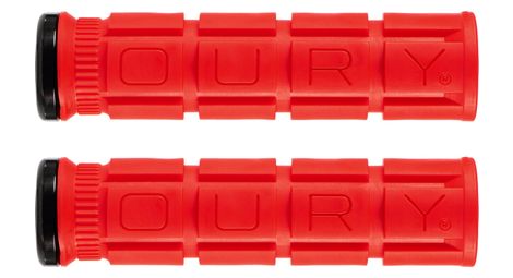 Manopole oury grip lock-on v2 candy red