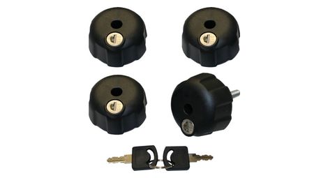 Système de verrouillage porte-vélos mft