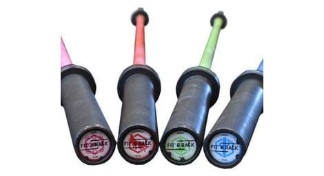 Barre olympique 15kg signature bleu