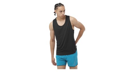 Camiseta de tirantes salomon sense aero negra hombre xs