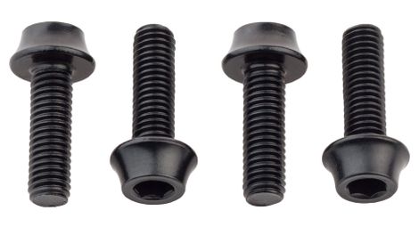 wolf tooth water bottle cage bolts x4 m5x15 mm black